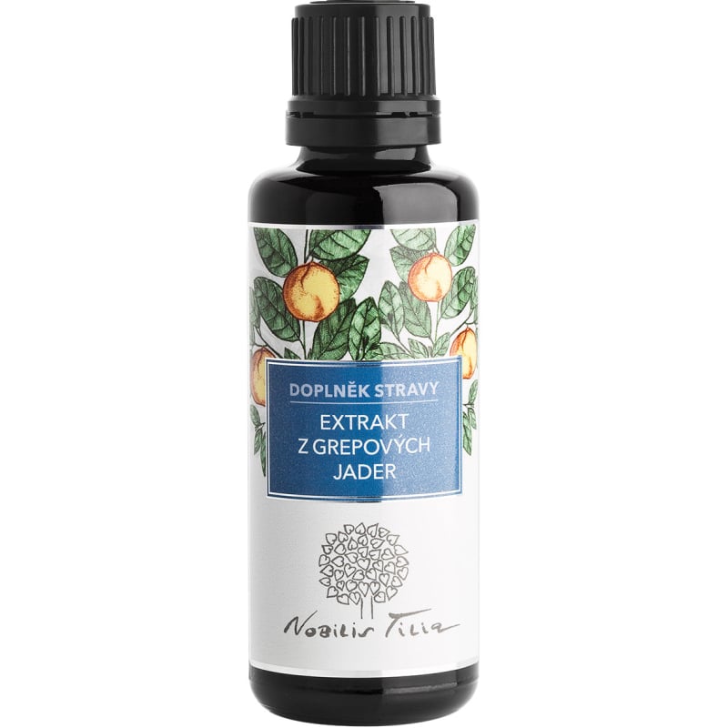 Nobilis Tilia Extrakt z grepových jader 50 ml - přispívá k mikrobiální rovnováze Nobilis Tilia Extrakt z grepových jader 50 ml - přispívá k mikrobiální rovnováze