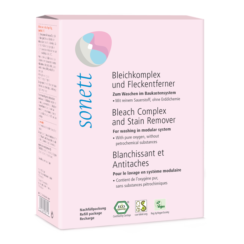 Sonett Bělící prostředek a odstraňovač skvrn 900 g - na skvrny od vína, kávy, trávy či krve Sonett Bělící prostředek a odstraňovač skvrn 900 g - na skvrny od vína, kávy, trávy či krve