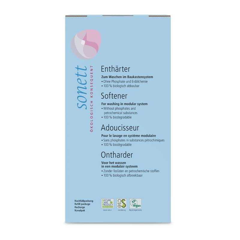 Sonett Změkčovač vody 1 kg - pro účinné praní v tvrdé vodě