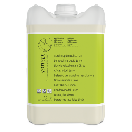 Sonett Prostředek na nádobí s citrónem 10 l - vhodný i pro citlivou pokožku