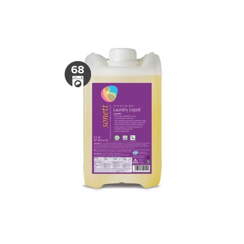 Sonett Univerzální tekutý prací gel na bílé i barevné prádlo 5 l