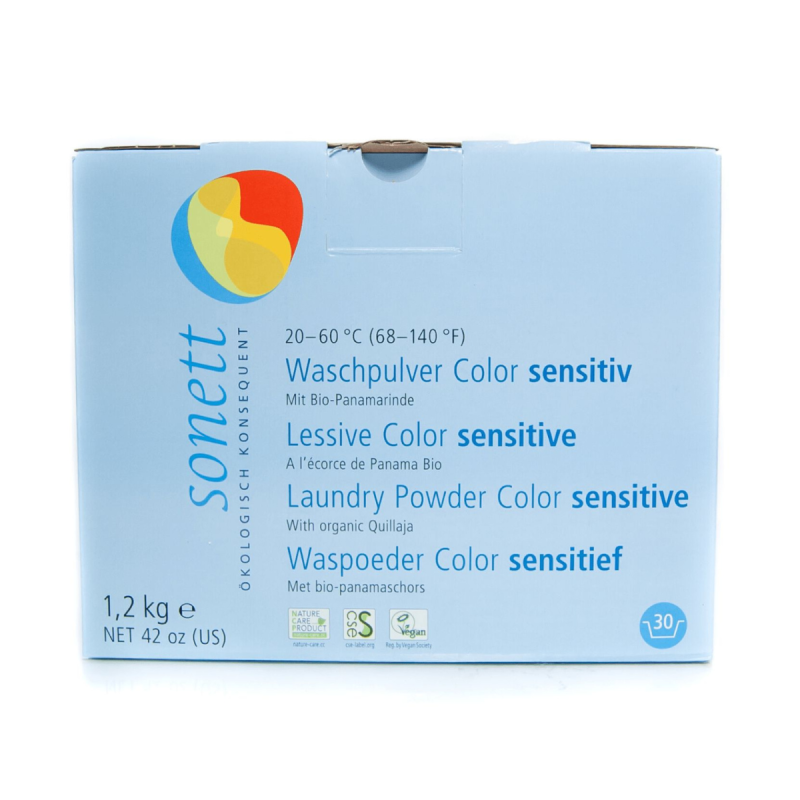 Sonett Prací prášek na barevné prádlo Sensitive 1,2 kg Sonett Prací prášek na barevné prádlo Sensitive 1,2 kg