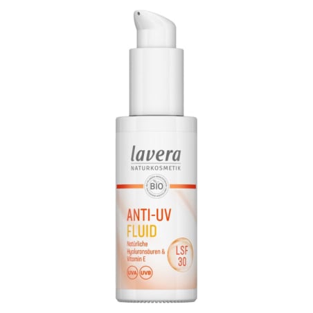 Lavera Lehký pleťový fluid ANTI-UV SPF 30 BIO (30 ml) - doplní denní péči o pleť