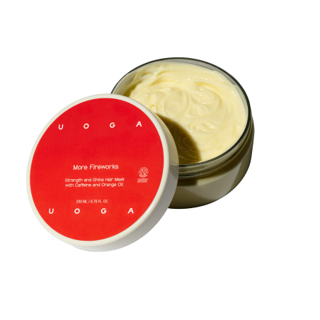 Uoga Uoga Maska pro posílení a lesk vlasů More Fireworks (200 ml) - pomoc pro slabé vlasy