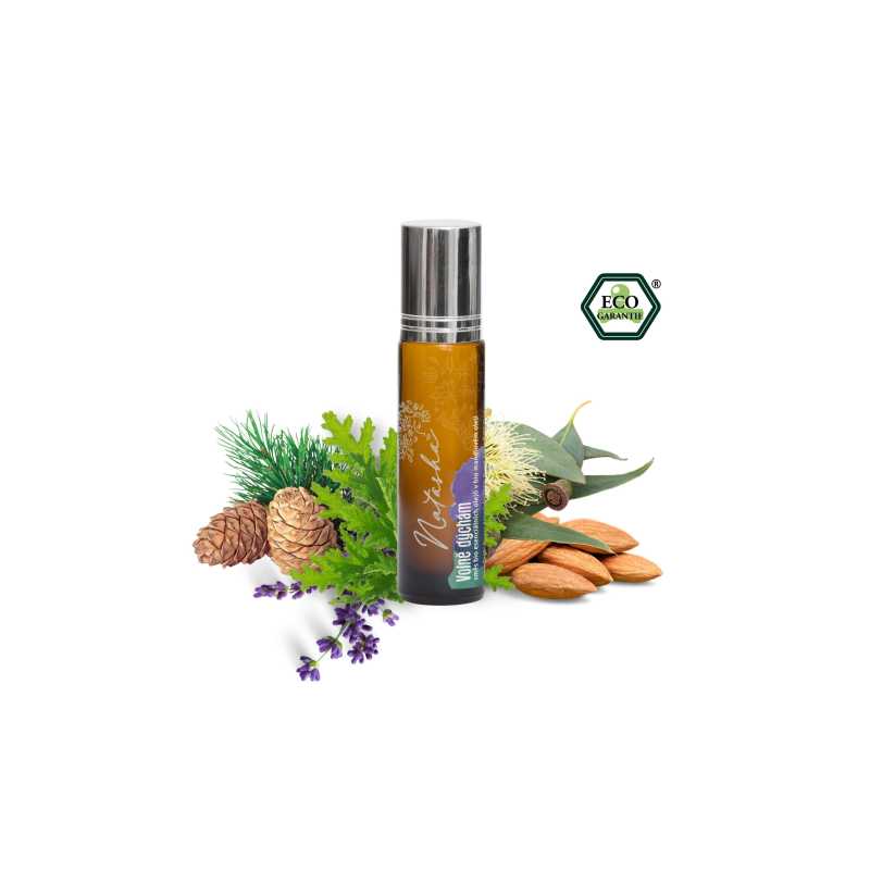 Natasha Roll-on Směs esenciálních olejů - Volně dýchám (10 ml) - dýchejte s lehkostí Natasha Roll-on Směs esenciálních olejů - Volně dýchám (10 ml) - dýchejte s lehkostí