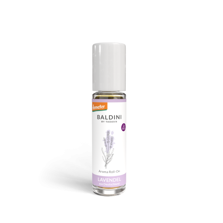 TAOASIS Baldini Aroma roll-on Levandule BIO (10 ml) - relaxační, uklidňující