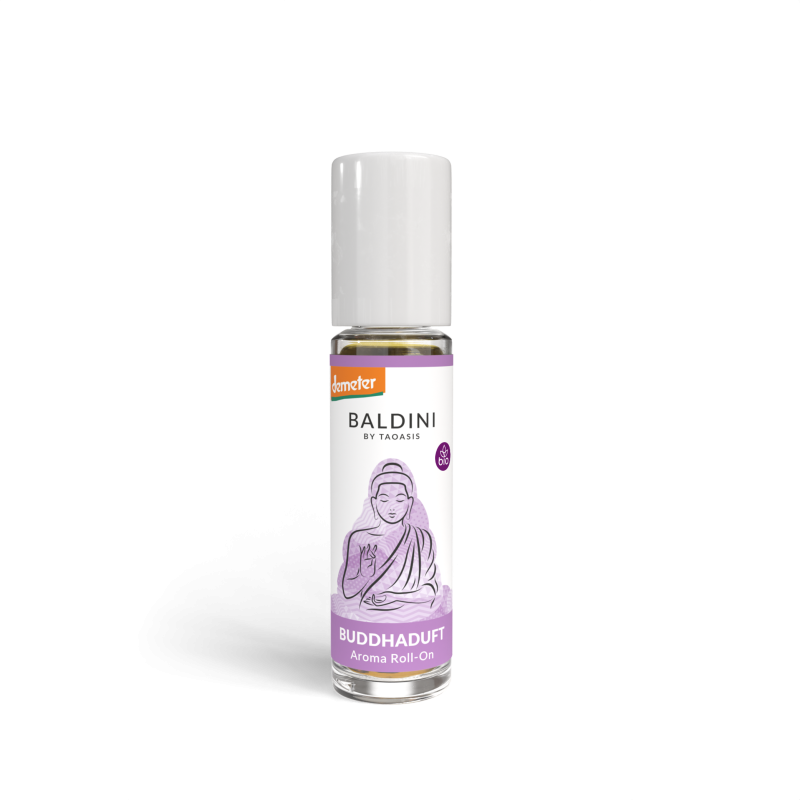 TAOASIS Baldini Aroma roll-on Buddha Scent BIO (10 ml) - relaxační, harmonizující a rozjasňující