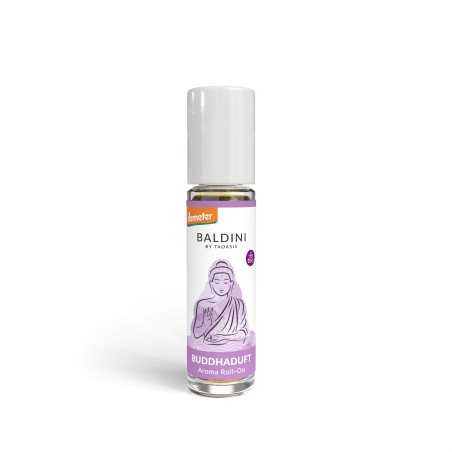 TAOASIS Baldini Aroma roll-on Buddha Scent BIO (10 ml) - relaxační, harmonizující a rozjasňující