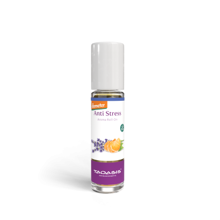 TAOASIS Aroma roll-on Anti Stress BIO (10 ml) - uklidňující, vyrovnávající a harmonizující