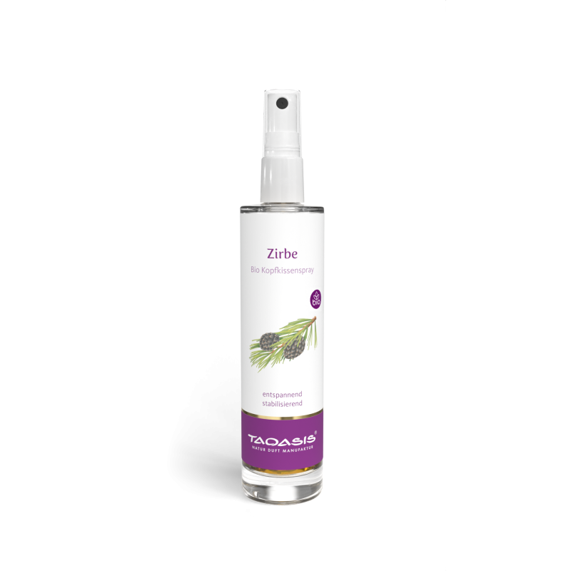 TAOASIS Sprej na polštář Borovice limba BIO (50 ml) - uvolňující, pro hluboké dýchání