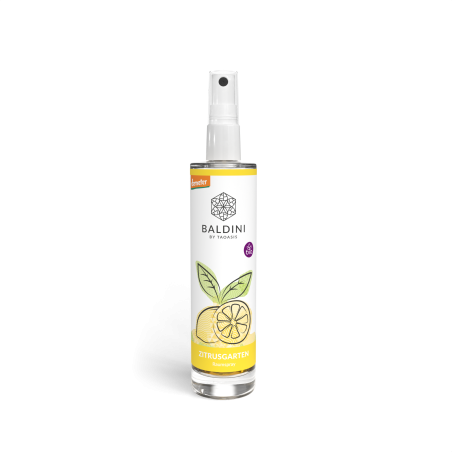 TAOASIS Baldini Osvěžovač vzduchu Citrus Garden BIO (50 ml) - osvěžující, rozjasňující a energizující