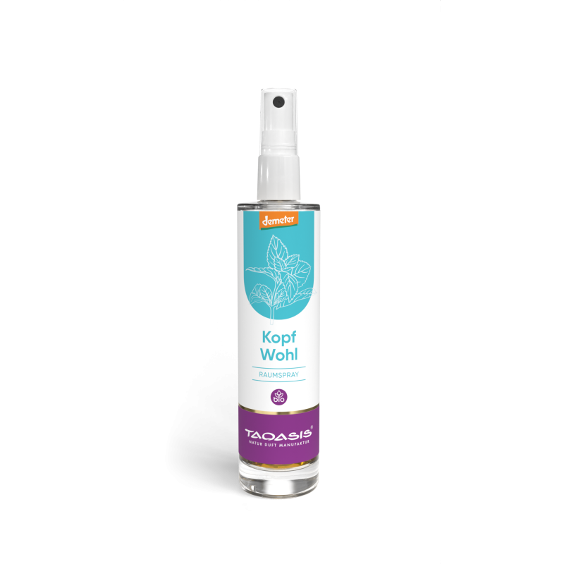 TAOASIS Osvěžovač vzduchu Head Well BIO (50 ml) - osvěžuje, vyrovnává a zlepšuje koncentraci TAOASIS Osvěžovač vzduchu Head Well BIO (50 ml) - osvěžuje, vyrovnává a zlepšuje koncentraci