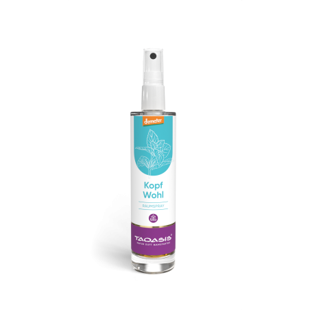 TAOASIS Osvěžovač vzduchu Head Well BIO (50 ml) - osvěžuje, vyrovnává a zlepšuje koncentraci