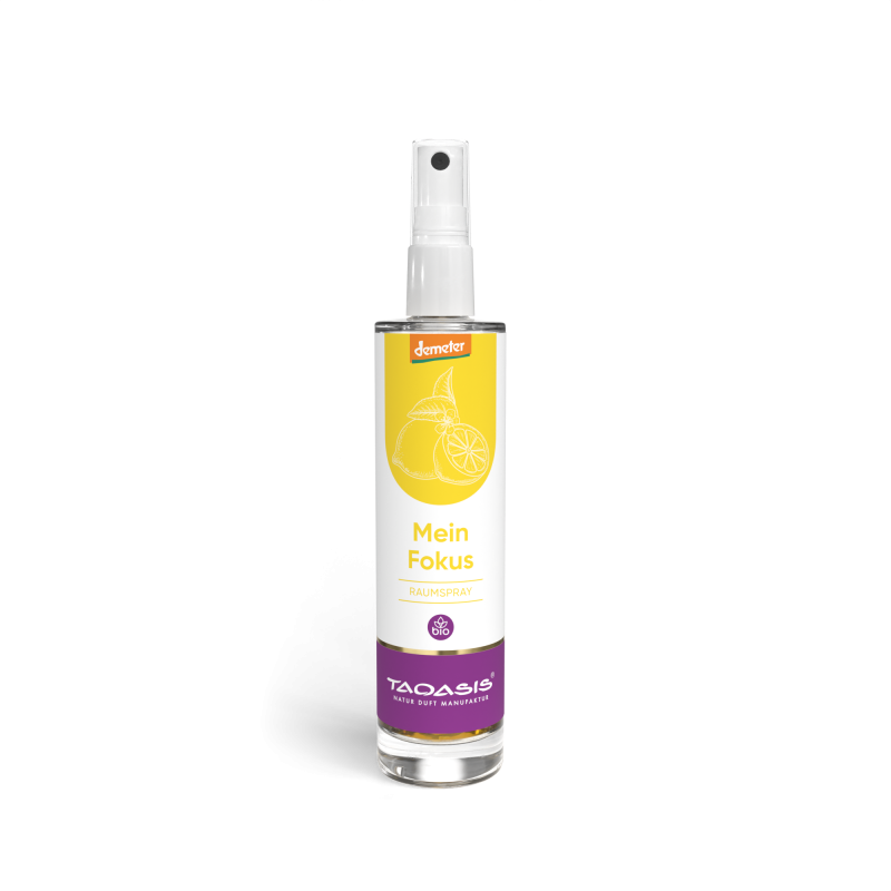 TAOASIS Osvěžovač vzduchu My Focus BIO (50 ml) - lepší koncentrace, zklidnění a osvěžení TAOASIS Osvěžovač vzduchu My Focus BIO (50 ml) - lepší koncentrace, zklidnění a osvěžení