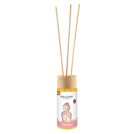 TAOASIS Baldini Aroma difuzér s tyčinkami For Me BIO (50 ml) - relaxační, harmonizační a posilující