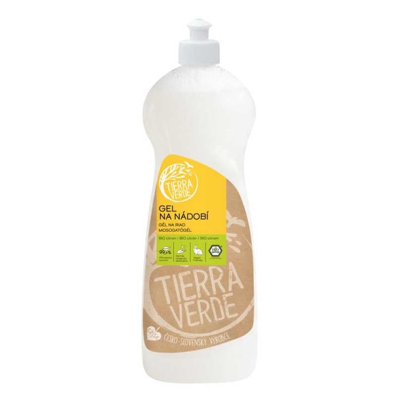 Tierra Verde Gel na nádobí - BIO citron 1 l