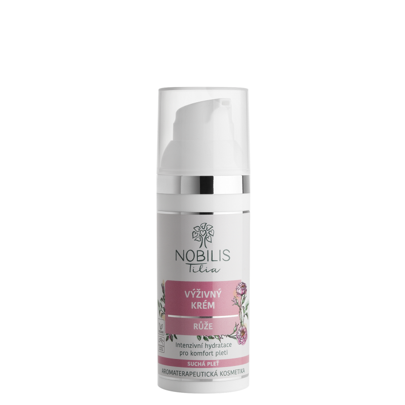 Nobilis Tilia Výživný krém Růže (50 ml) - pro suchou a zralou pleť