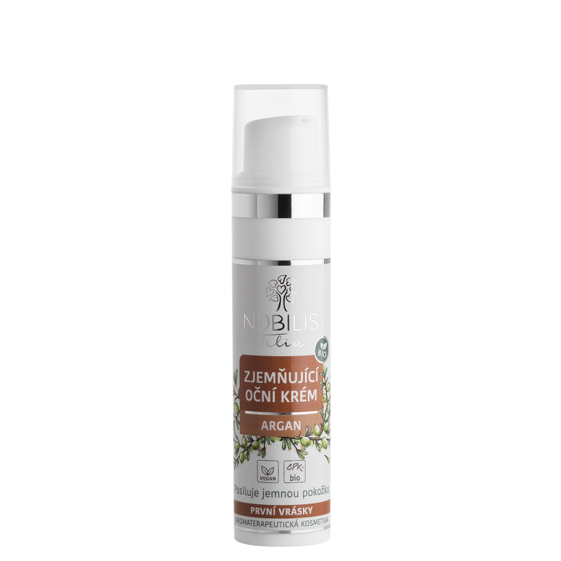 Nobilis Tilia Zjemňující oční krém Argan BIO (15 ml) - s černým rybízem a vanilkou Nobilis Tilia Zjemňující oční krém Argan BIO (15 ml) - s černým rybízem a vanilkou