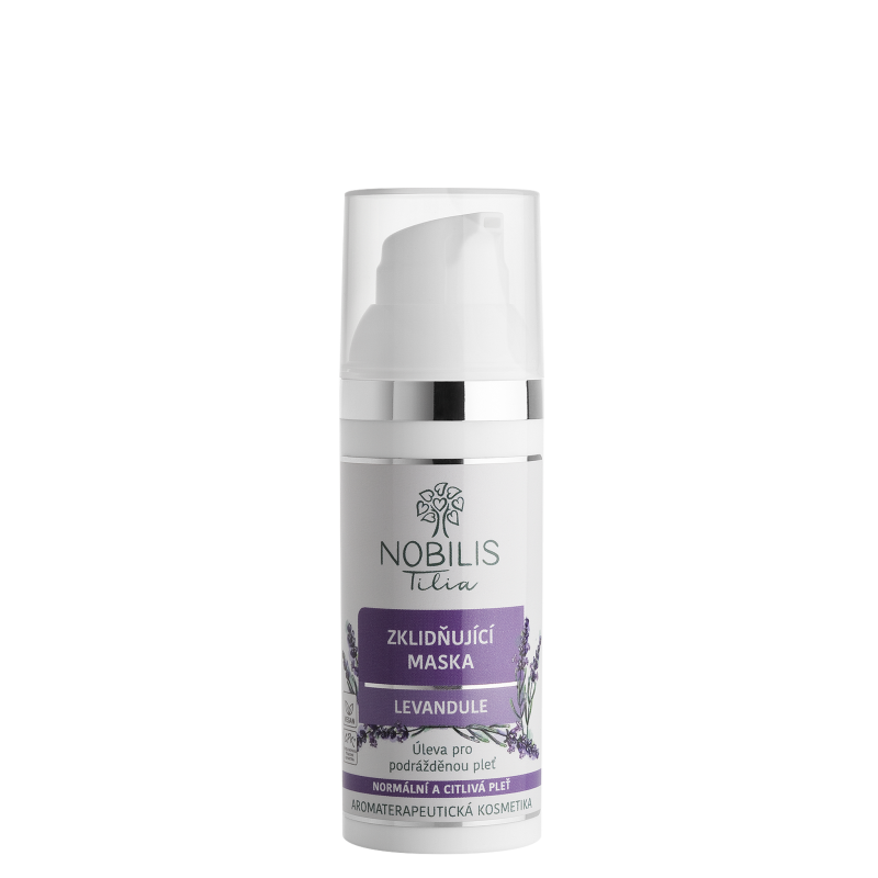 Nobilis Tilia Zklidňující maska Levandule (50 ml) - zrelaxuje a vyživí bioaktivními látkami