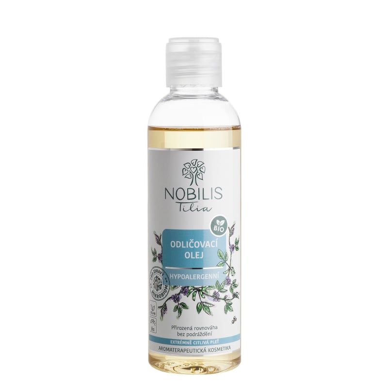 Nobilis Tilia Odličovací olej hypoalergenní BIO (200 ml) - pro citlivou pleť Nobilis Tilia Odličovací olej hypoalergenní BIO (200 ml) - pro citlivou pleť