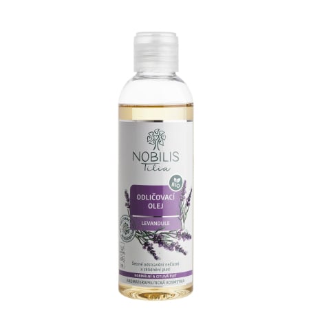 Nobilis Tilia Odličovací olej Levandule BIO (200 ml) - pro normální a smíšenou pleť