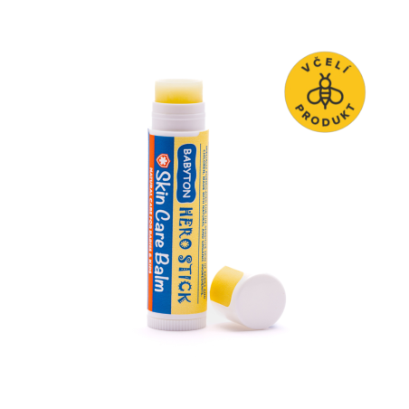 Babyton Tuhý balzám Hero Stick 5 ml - univerzální pomocník na cesty