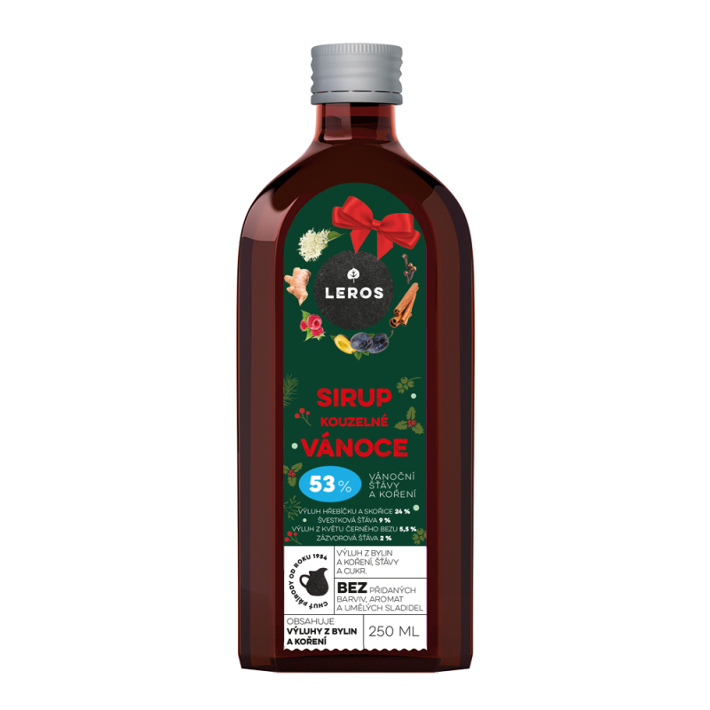 LEROS Sirup Kouzelné Vánoce (250 ml) - mnohostranné použití LEROS Sirup Kouzelné Vánoce (250 ml) - mnohostranné použití