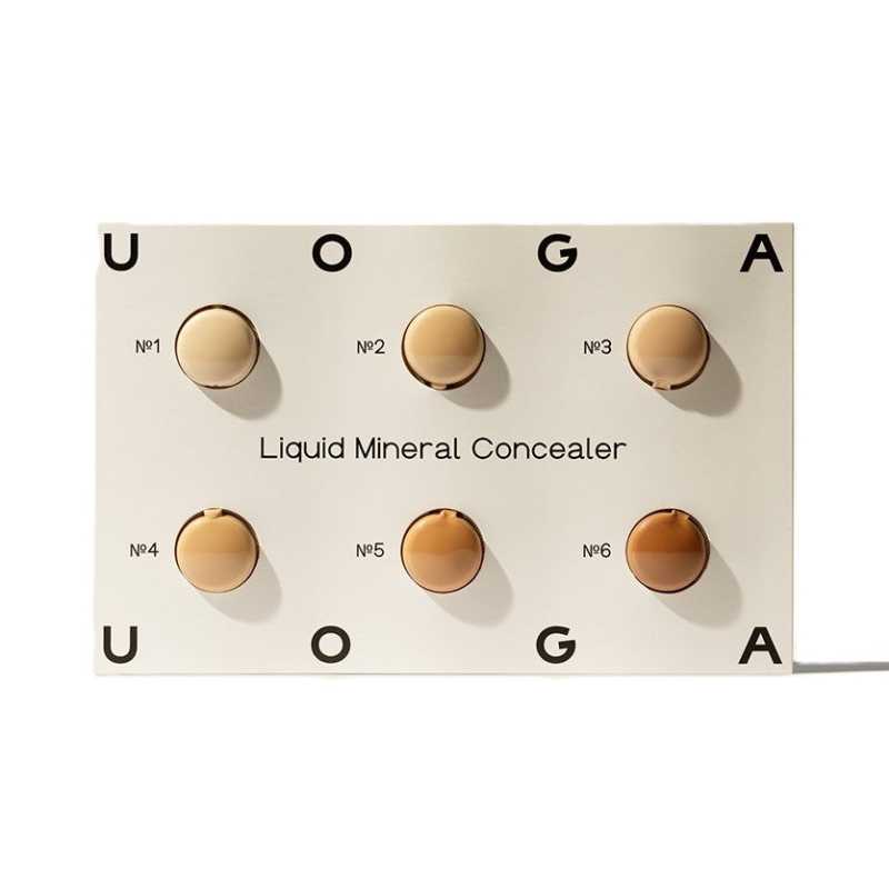 Uoga Uoga Sada testerů Tekutý korektor (6 x 1 ml) - 6 odstínů korektoru