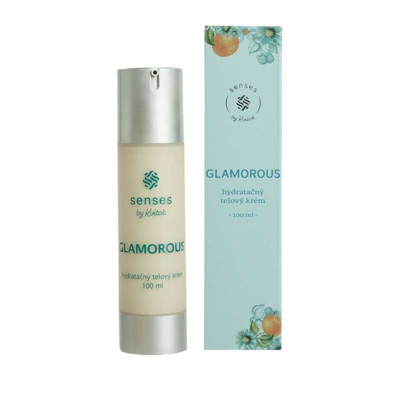 Kvitok Senses Hydratační tělový krém Glamorous (100 ml) - sladká krémová vůně Kvitok Senses Hydratační tělový krém Glamorous (100 ml) - sladká krémová vůně