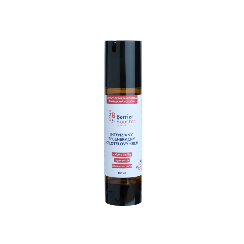 Kvitok Barrier Booster Intenzivní regenerační tělový krém (100 ml) - určeno pro citlivou, poškozenou a popraskanou kůži Kvitok Barrier Booster Intenzivní regenerační tělový krém (100 ml) - určeno pro citlivou, poškozenou a popraskanou kůži