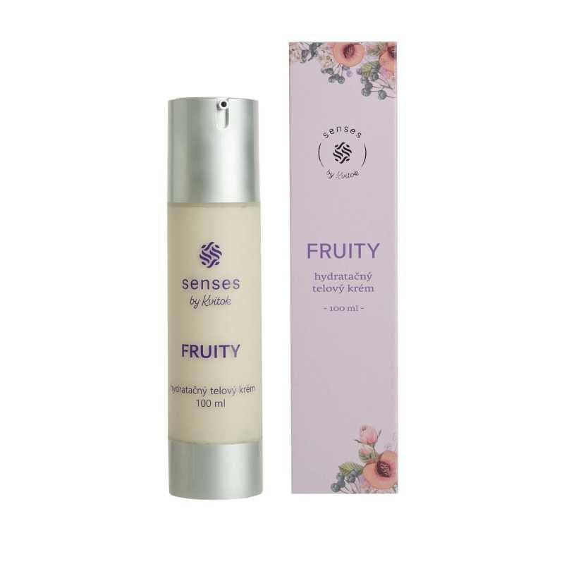 Kvitok Senses Hydratační tělový krém Fruity (100 ml) - s vůní malin, rybízu a vanilky Kvitok Senses Hydratační tělový krém Fruity (100 ml) - s vůní malin, rybízu a vanilky