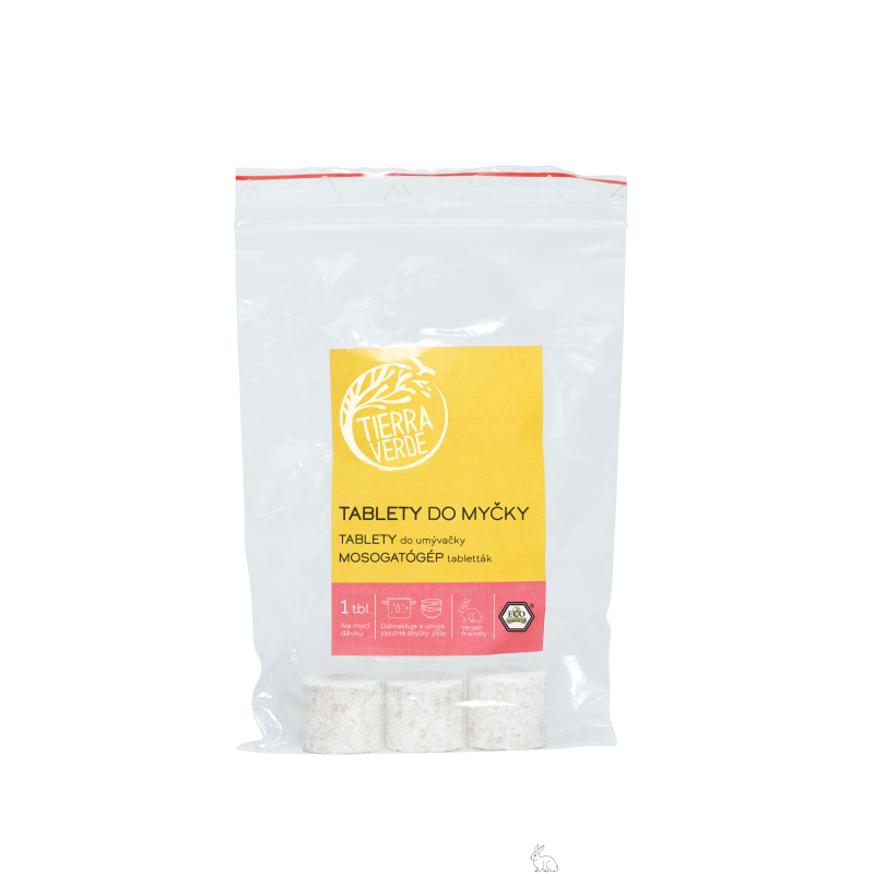 Tierra Verde Tablety do myčky 3 ks (vzorek) - s certifikací ecogarantie® Tierra Verde Tablety do myčky 3 ks (vzorek) - s certifikací ecogarantie®