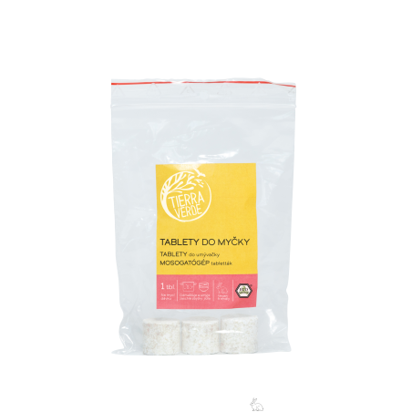 Tierra Verde Tablety do myčky 3 ks (vzorek) - s certifikací ecogarantie®