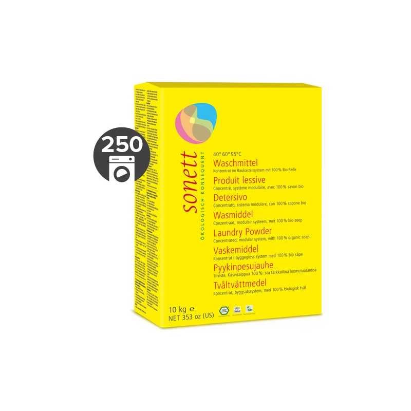 Sonett Prací prášek 10 kg - na bázi čistého rostlinného mýdla Sonett Prací prášek 10 kg - na bázi čistého rostlinného mýdla