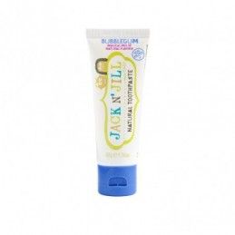 Dětská zubní pasta bez fluoru žvýkačkové aroma BIO Jack n' Jill - 50 g