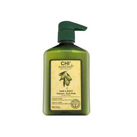 CHI Naturals with Olive Oil Hair & Body Shampoo 340 ml