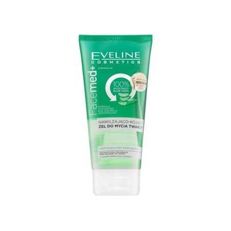Eveline FaceMed+ 100% Aloe Vera Moisturising And Soothing Facial Wash Gel 150 ml