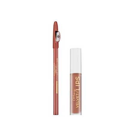 Eveline OH! My Velvet Lips Matt Lip Kit 14 Choco Truffle 4,5 ml