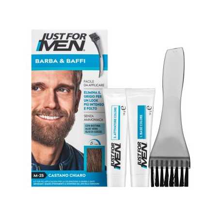 Just For Men Moustache & Beard Color M25 Light Brown