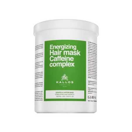 Kallos Energizing Hair Mask Caffeine Complex Keratin & Caffein Mask 1000 ml