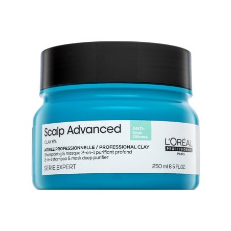 L´Oréal Professionnel Scalp Advanced Anti-Oiliness Professional Clay 2-in-1 Shampoo & Mask Deep Purifier 250 ml