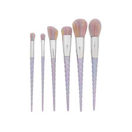 MIMO Makeup Brush Set Unicorn Pastel 6 Pcs
