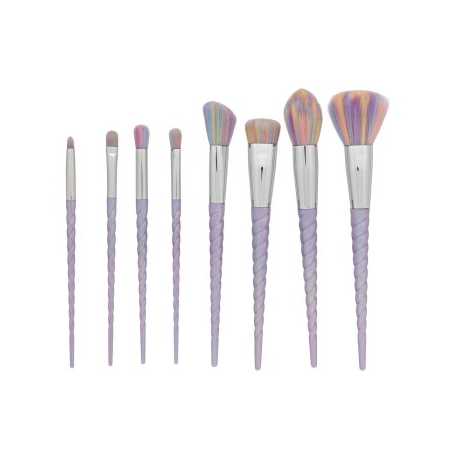 MIMO Makeup Brush Set Unicorn Pastel 8 Pcs
