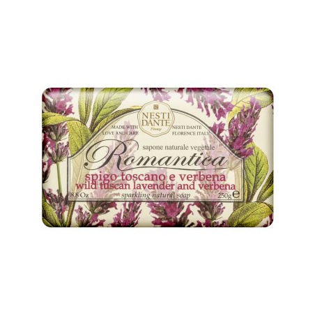 Nesti Dante Romantica Natural Soap Wild Tuscan Lavender & Verbena 250 g