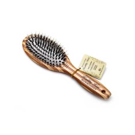 Olivia Garden Healthy Hair Bamboo Brush Ionic Combo Paddle HH-P6