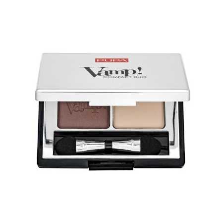Pupa Vamp! Compact Duo Eyeshadow 006 Brown Vanilla 2,2 g