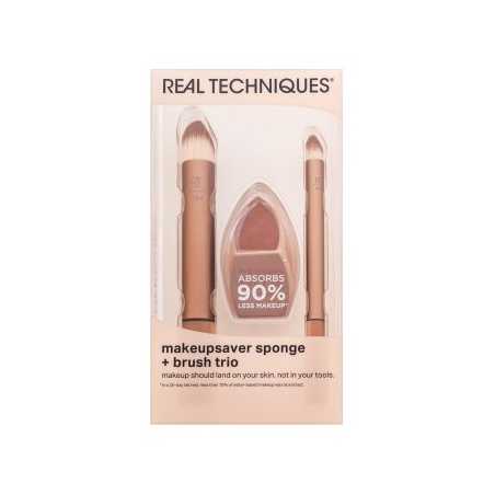 Real Techniques Makeupsaver Sponge + Brush Trio