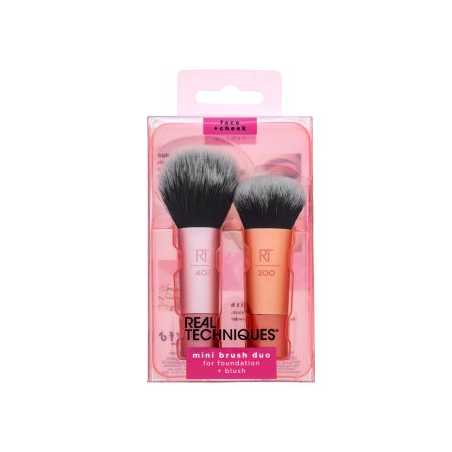 Real Techniques Mini Foundation & Blush Brush Duo