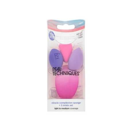 Real Techniques Sunrise To Sunset Miracle Complexion Sponge + 3 Minis Set
