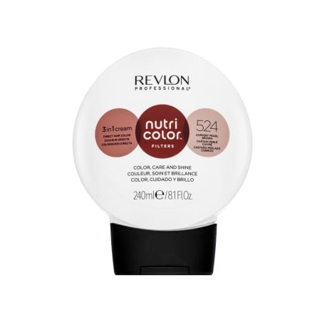 Revlon Professional Nutri Color Filters 3in1 Cream 524 Coppery Pearl Brown 240 ml